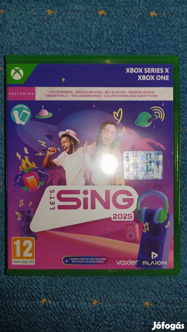 Let's sing 2025 xbox series x/one