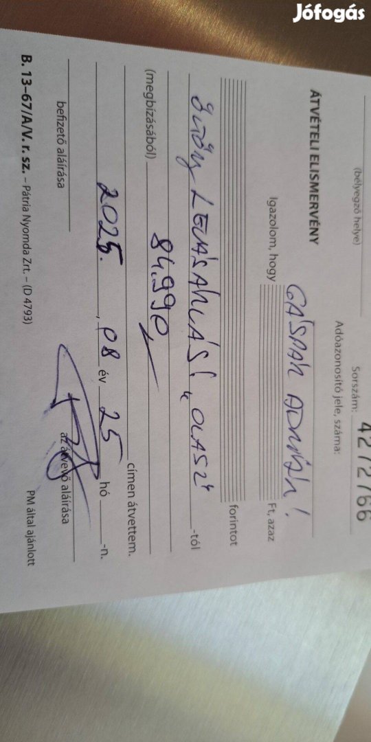 Levásárolható T-Boy vásárlási utalvány