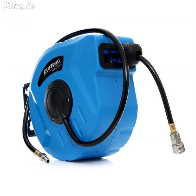 Levegő cső 20 méter automata visszacsévélés, átmérő 15x9,5