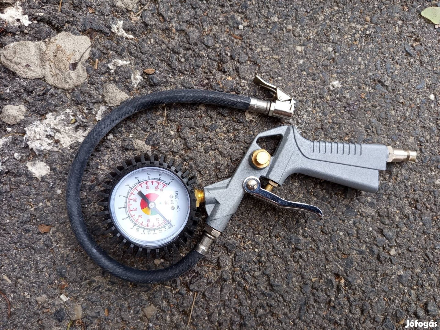 Levegő pisztoly órával eladó!