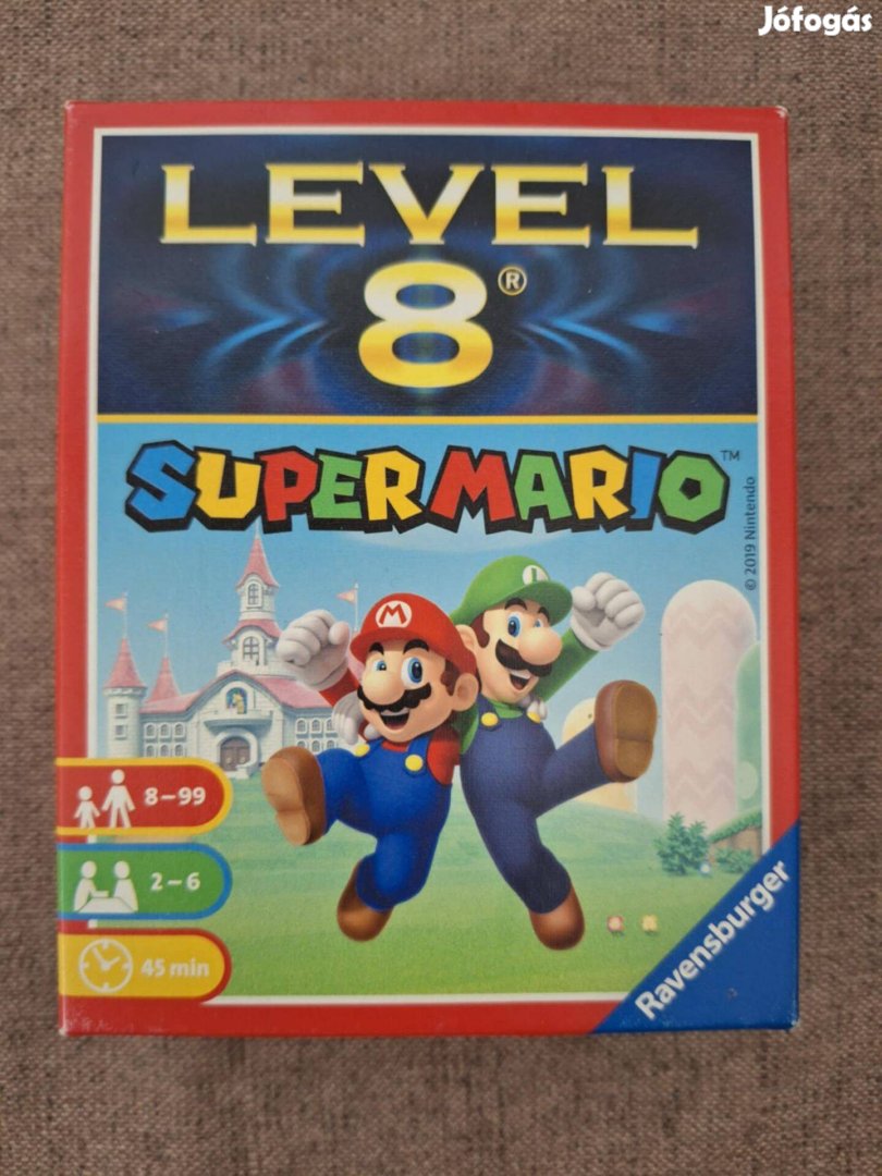 Level 8 Super Mario kártyajáték