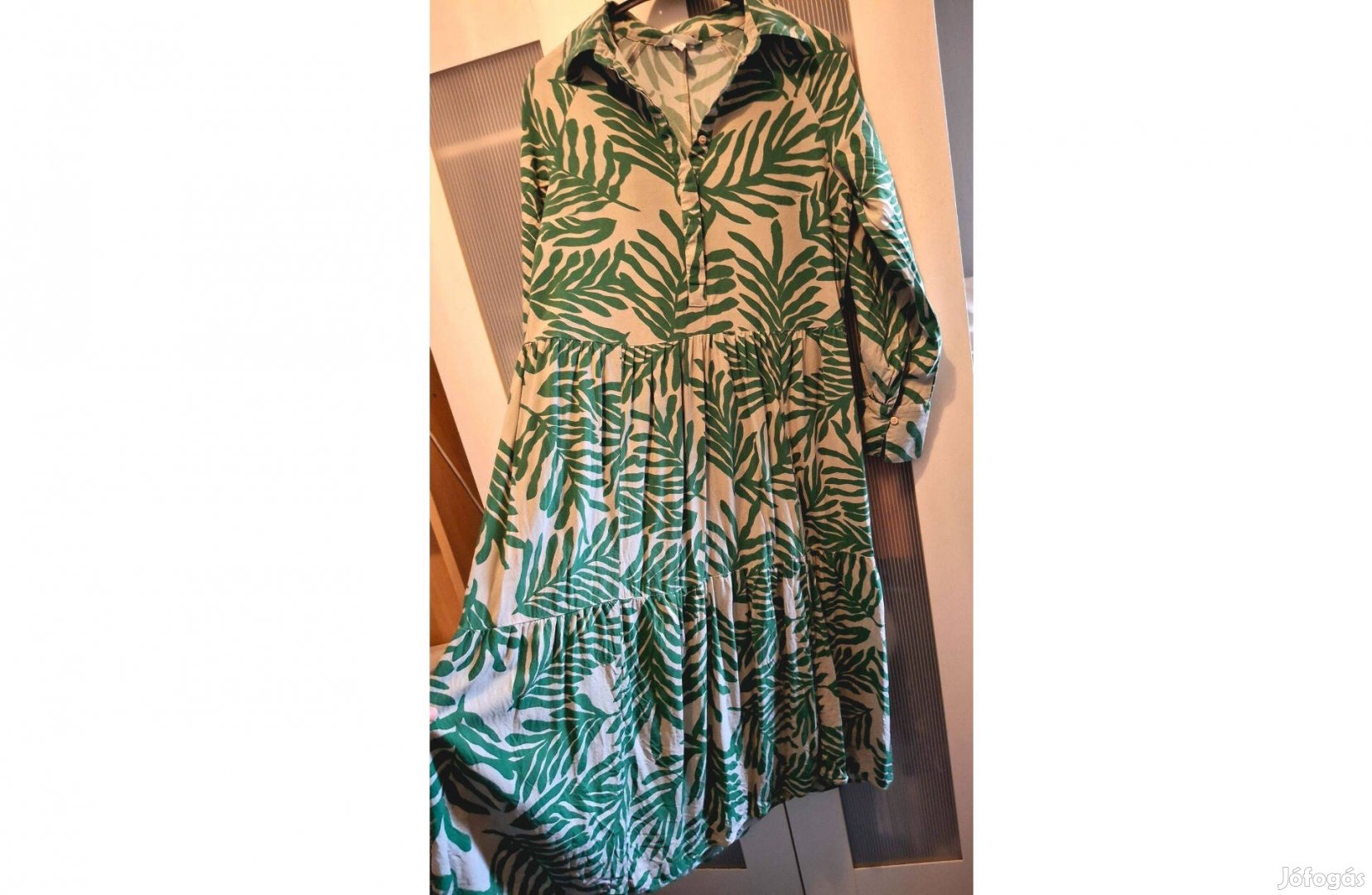 Levél mintás H&M ruha (XS/S)