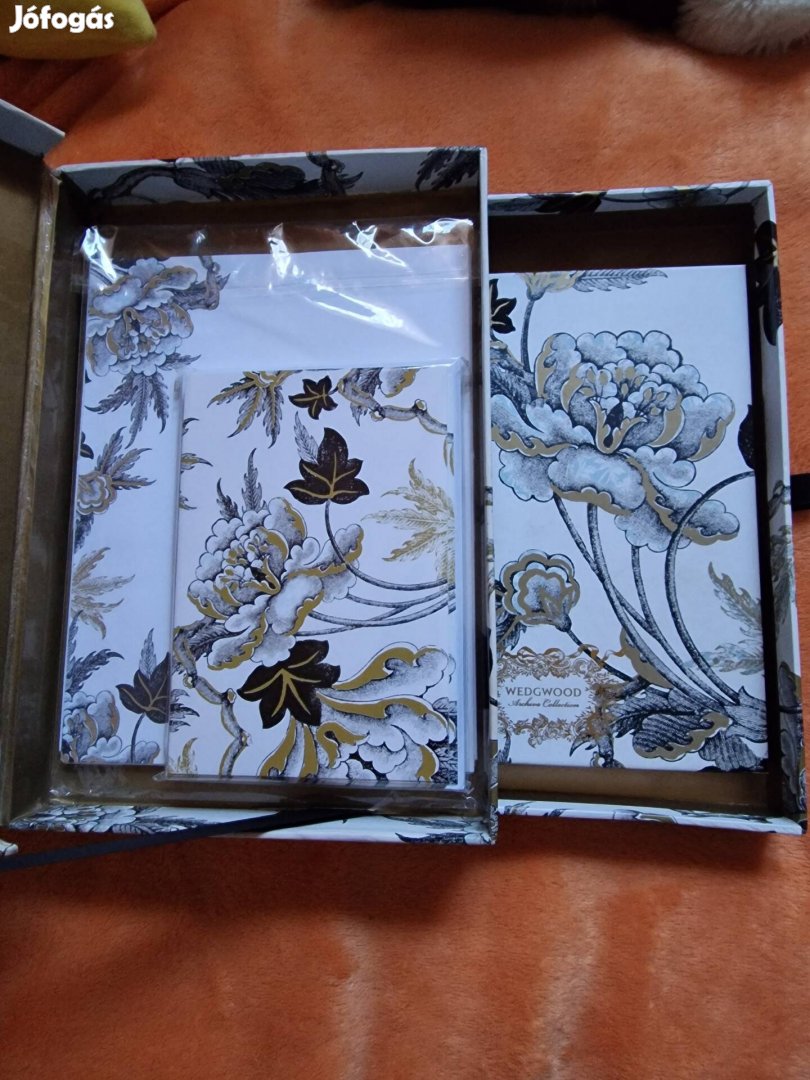 Levélpapír, boríték szett -Wedgwood design