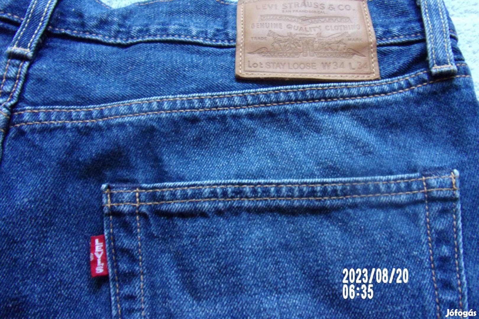 Levi Strauss farner eladó
