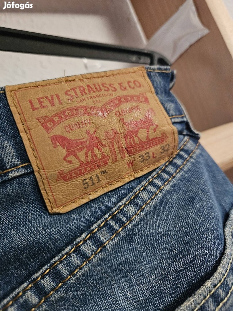 Levi's Levis farmer nadrág 511 33/32