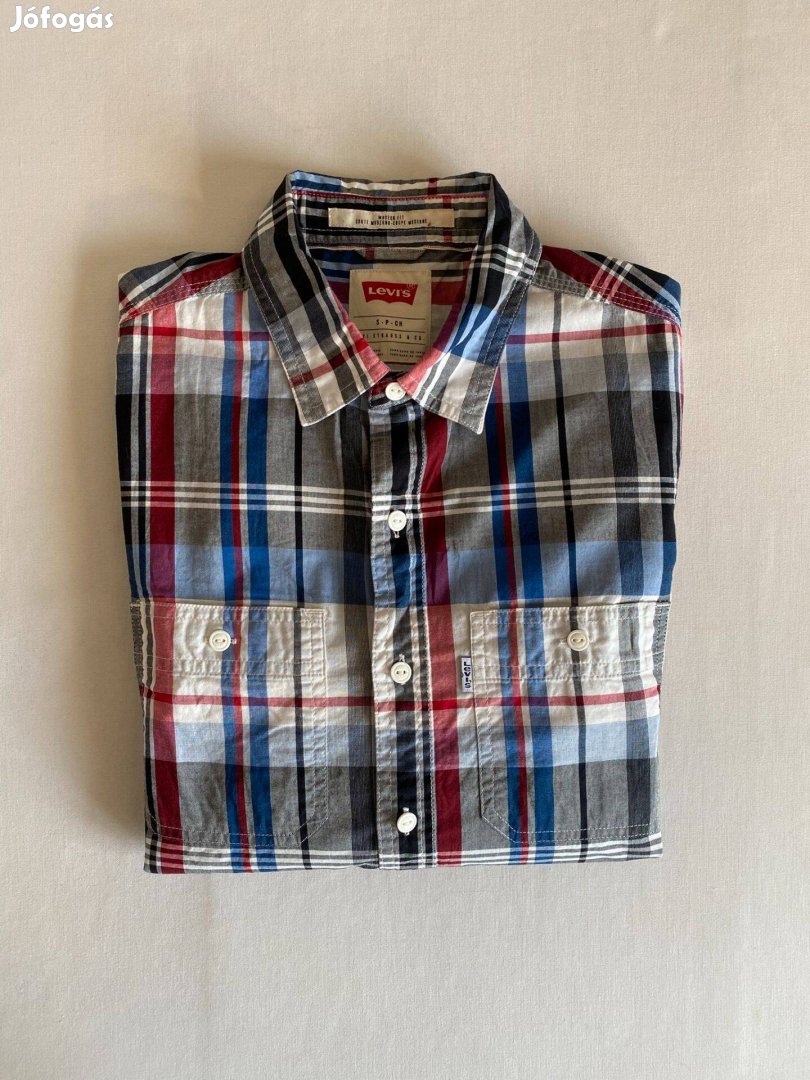 Levis Levis férfi kockás ing, S-es