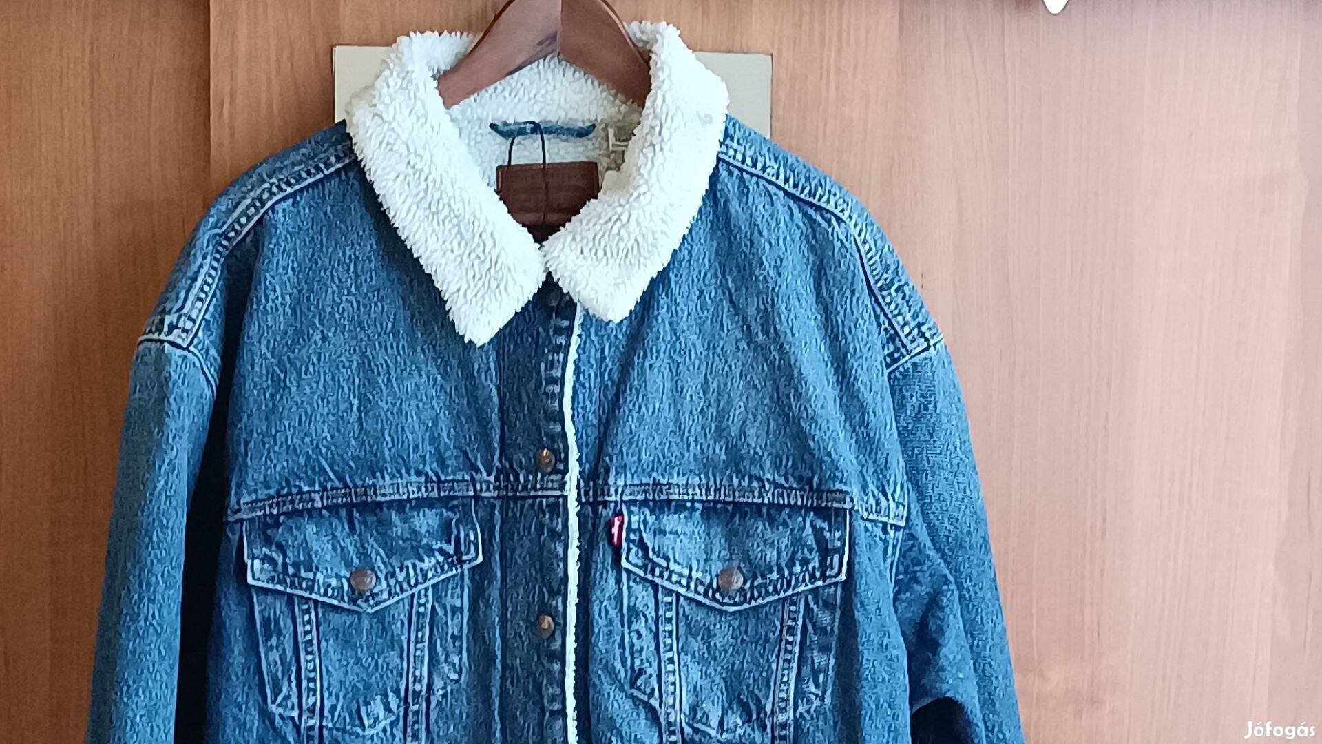 Levi's, Levis Sherpa új, 2XL bundás farmer dzseki