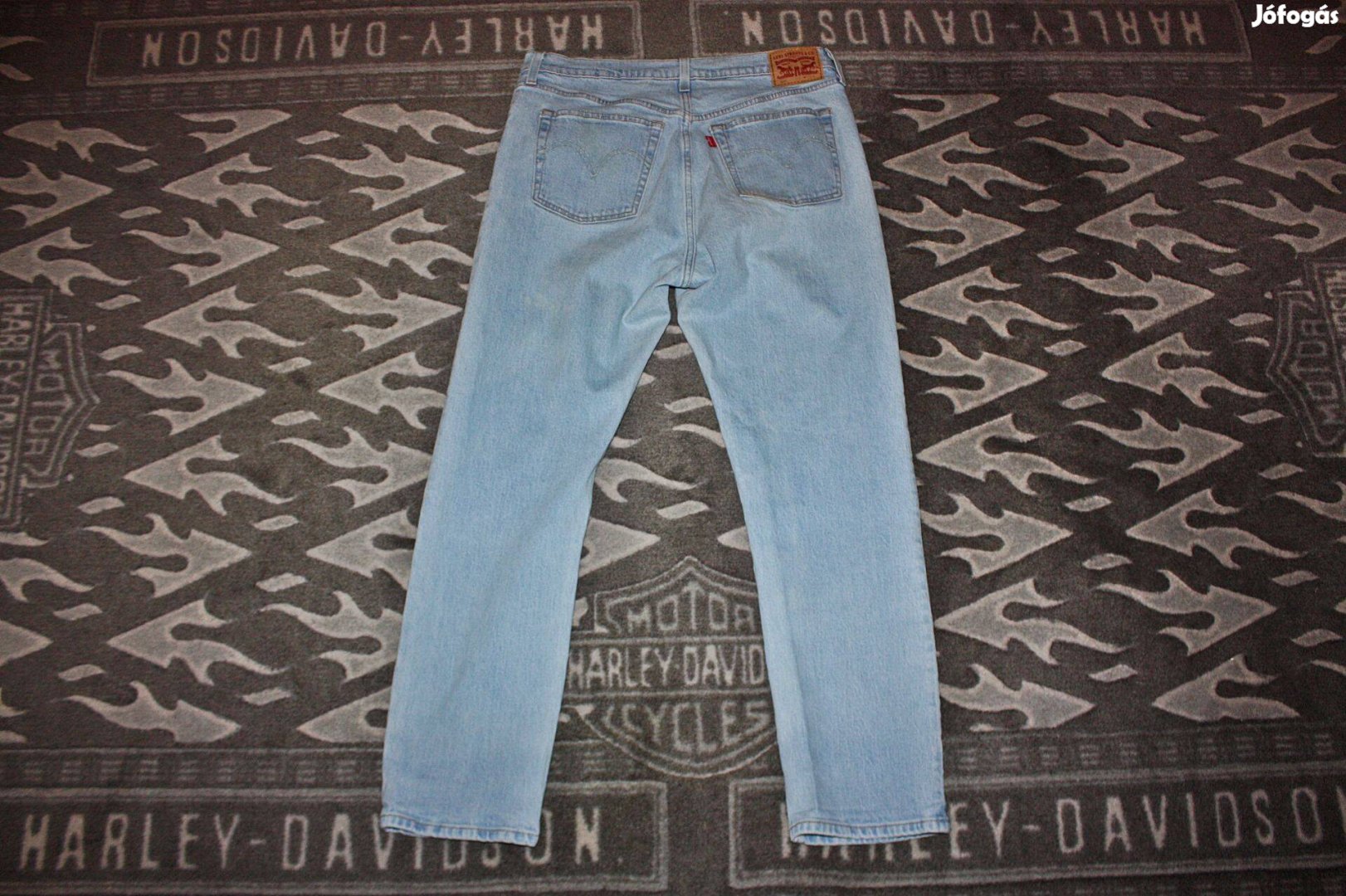 Levi's - Levis 501 W32-34 L31 eredeti, gyári szín, sztreccs, megkímélt