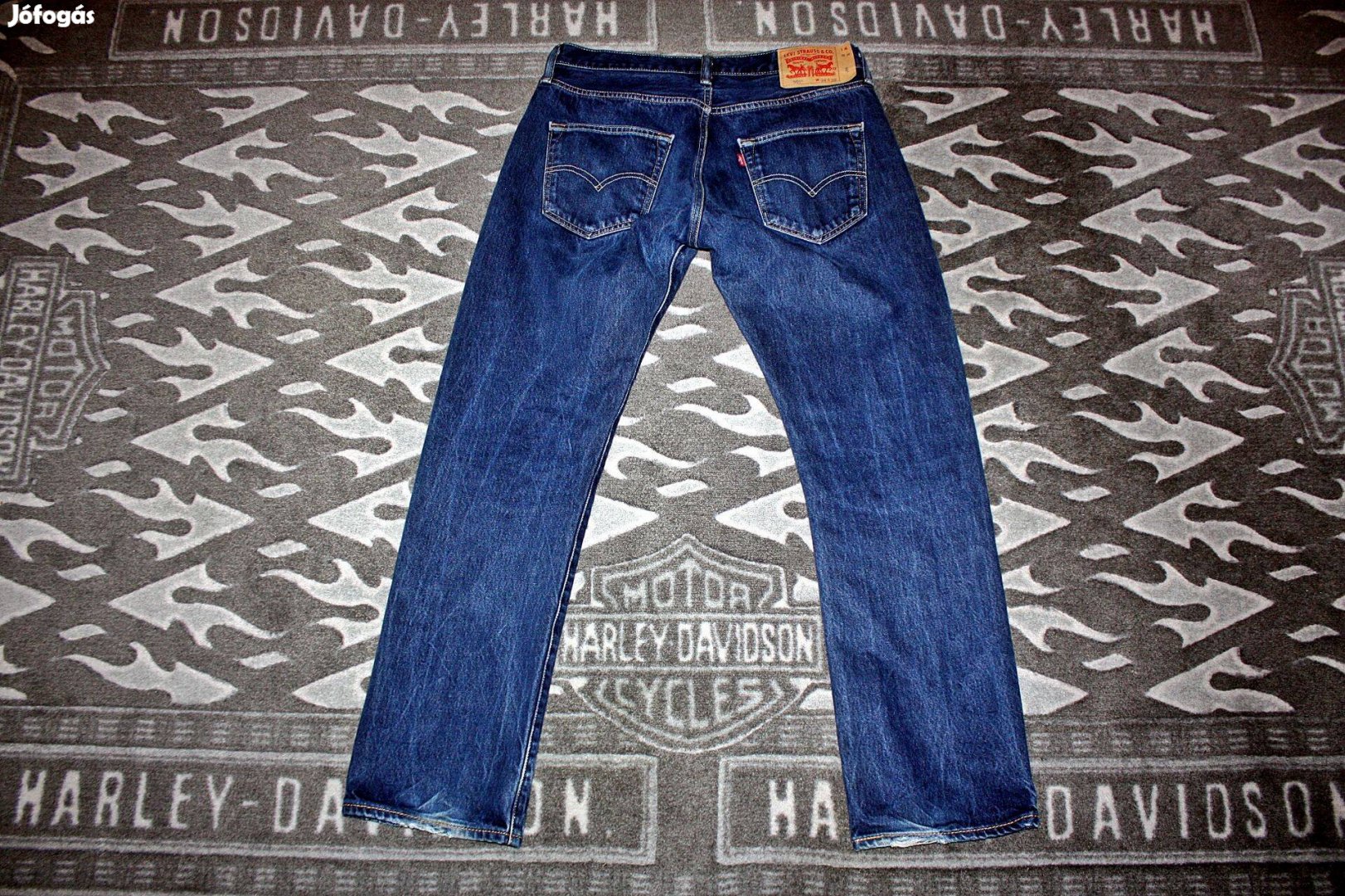 Levi's - Levis 501 W34(32-33) L32 eredeti, sötétkék, megkímélt