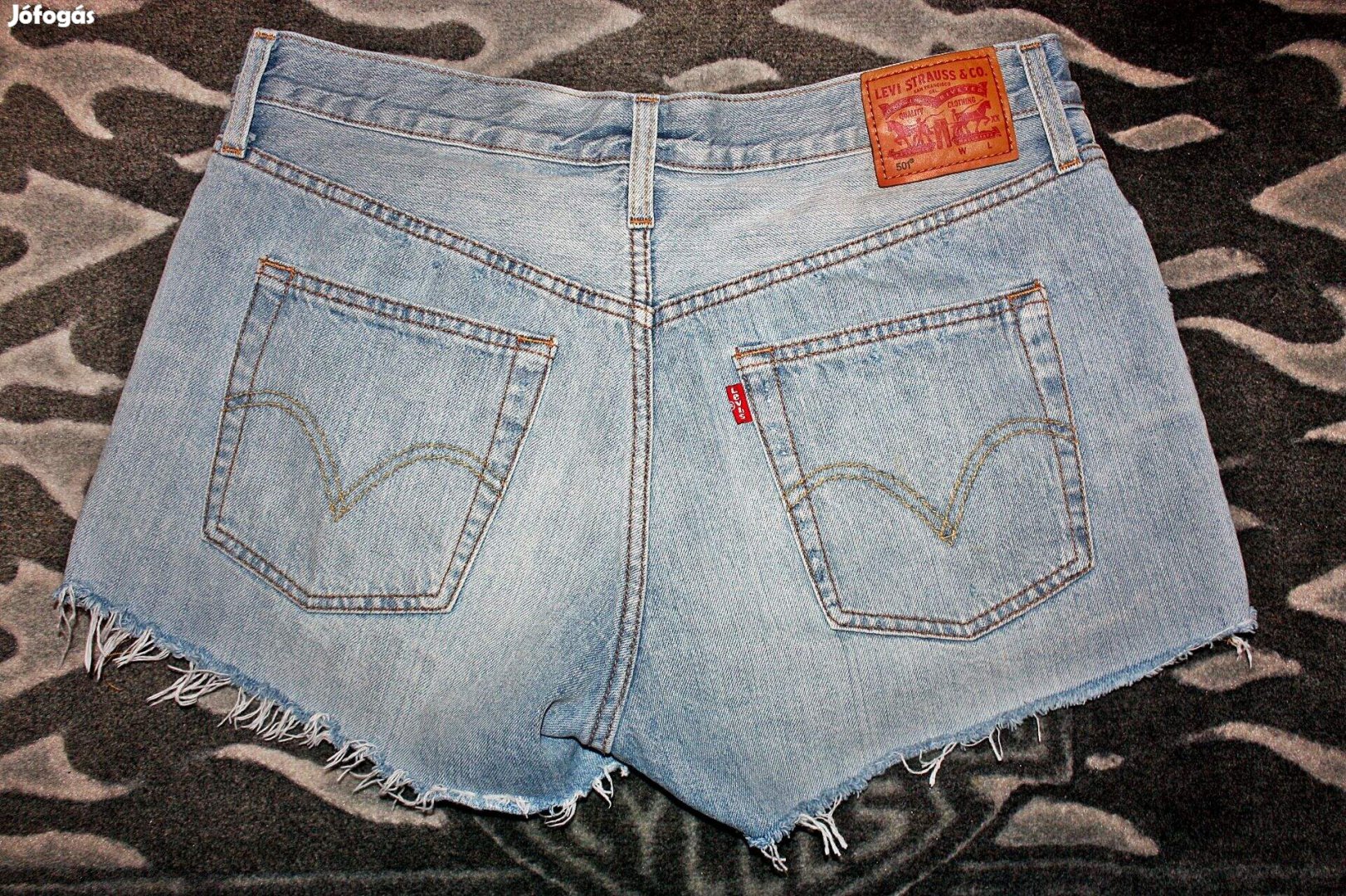 Levi's - Levis 501 női rövidnadrág W31-33 eredeti, gyári rövid, szép!