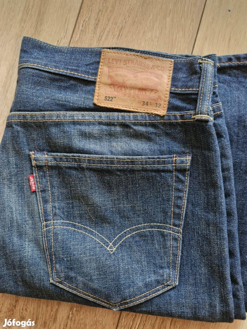 Levi's farmer - 522 széria - 34/32 méret - újszerű