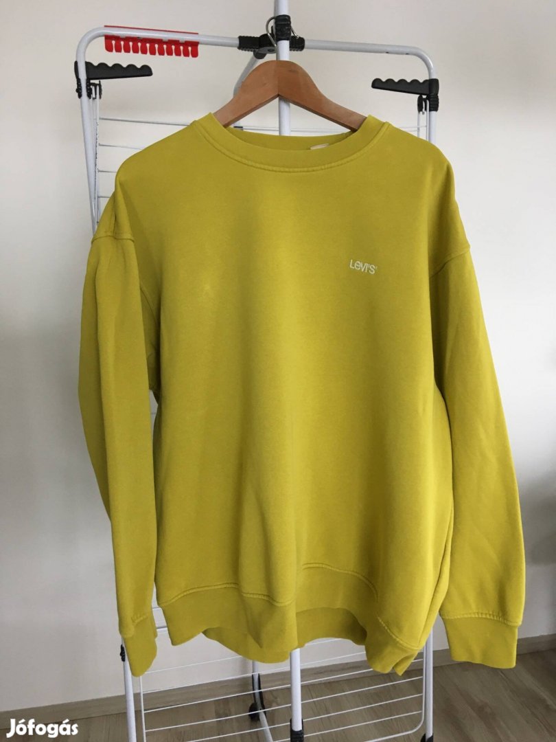 Levi's férfi pulóver, zöld, XL - men's sweatshirt, green, XL