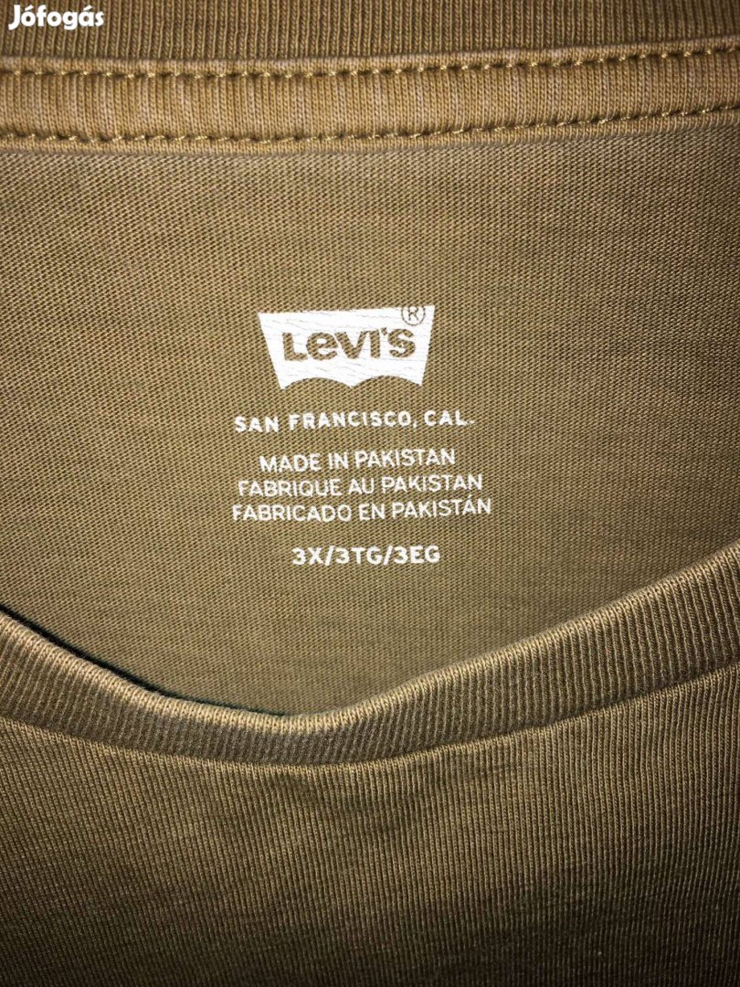 Levi's khaki 3XL póló