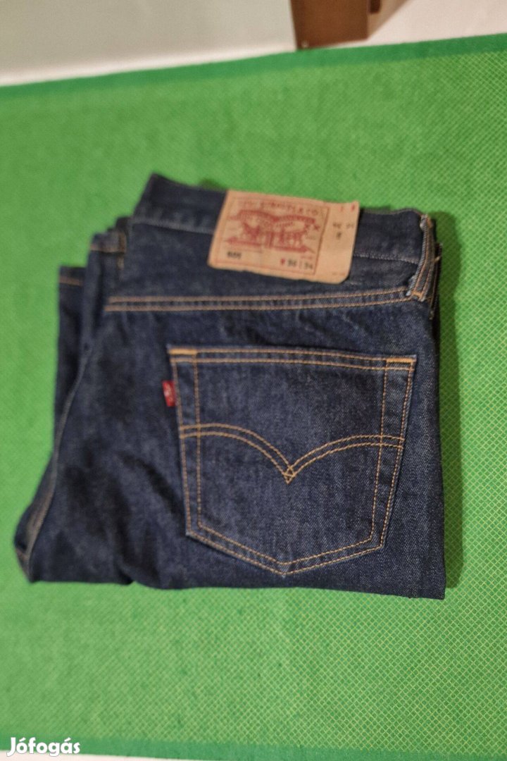 Levis 501 W36 / L34 Férfi Sötétkék Farmernadrág