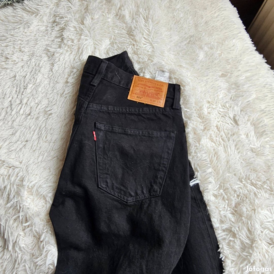 Levis 501 es farmer fekete teljesen új