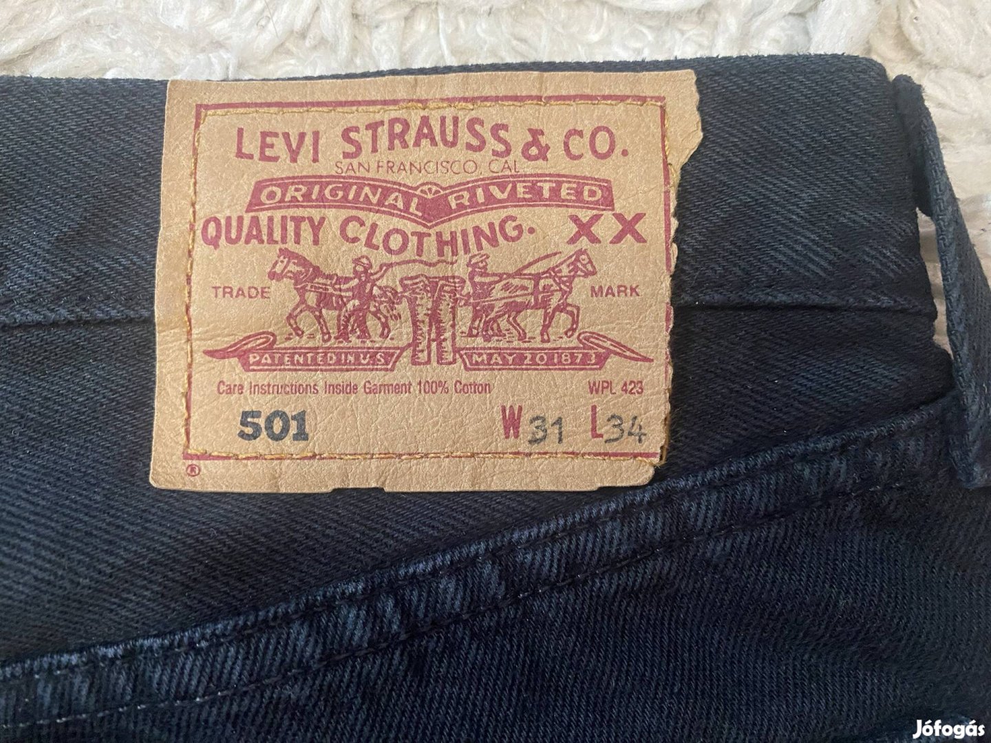 Levis 501-es férfi farmer, 31/34