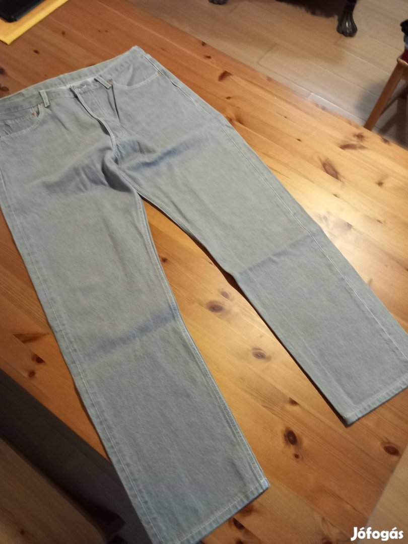 Levis 501 férfi világos szürke farmernadrág