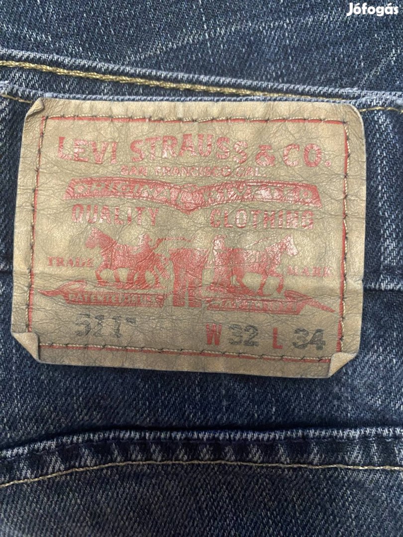 Levis 511-es férfi farmer, 32/34