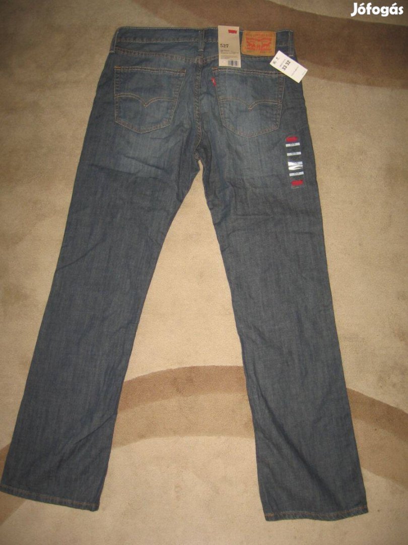 Levis 527-es farmernadrág, 33/32-es, új