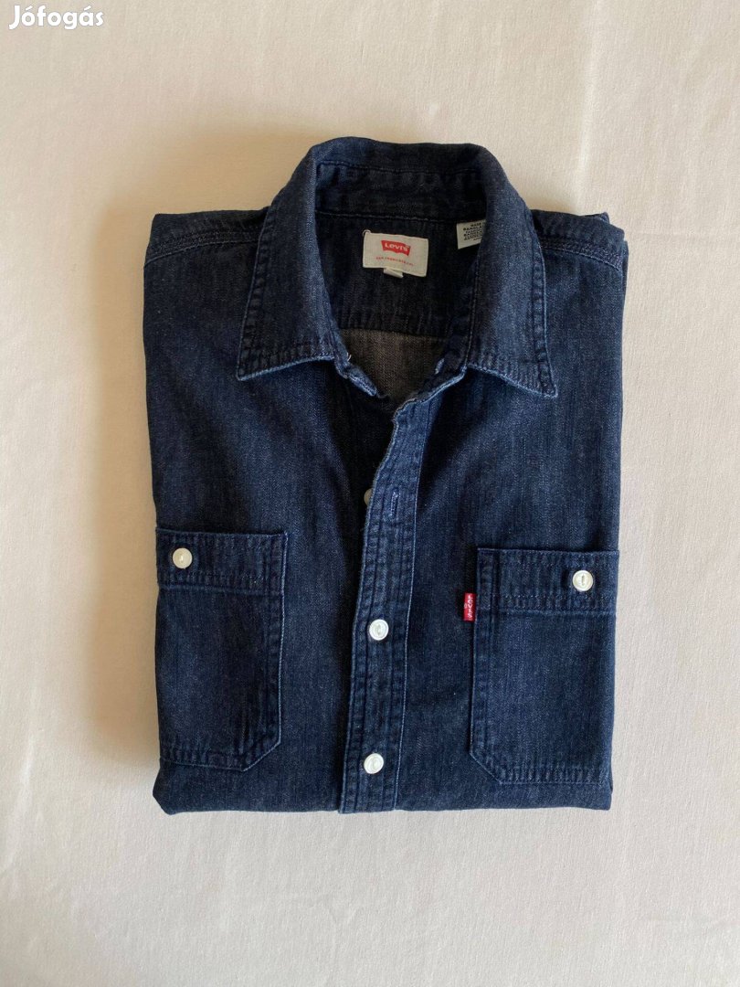 Levis Levi's férfi farmer hosszú ujjú ing S-es