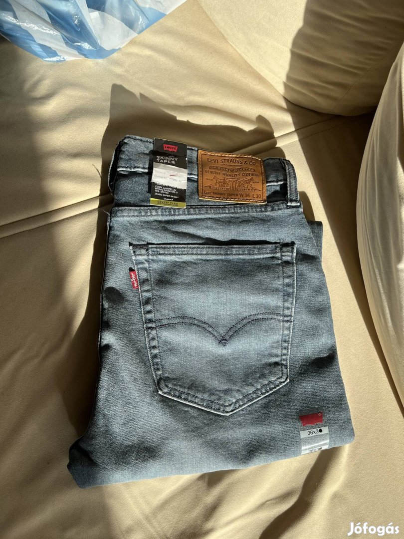 Levis Skinny Taper farmer W36L30 új, címkés