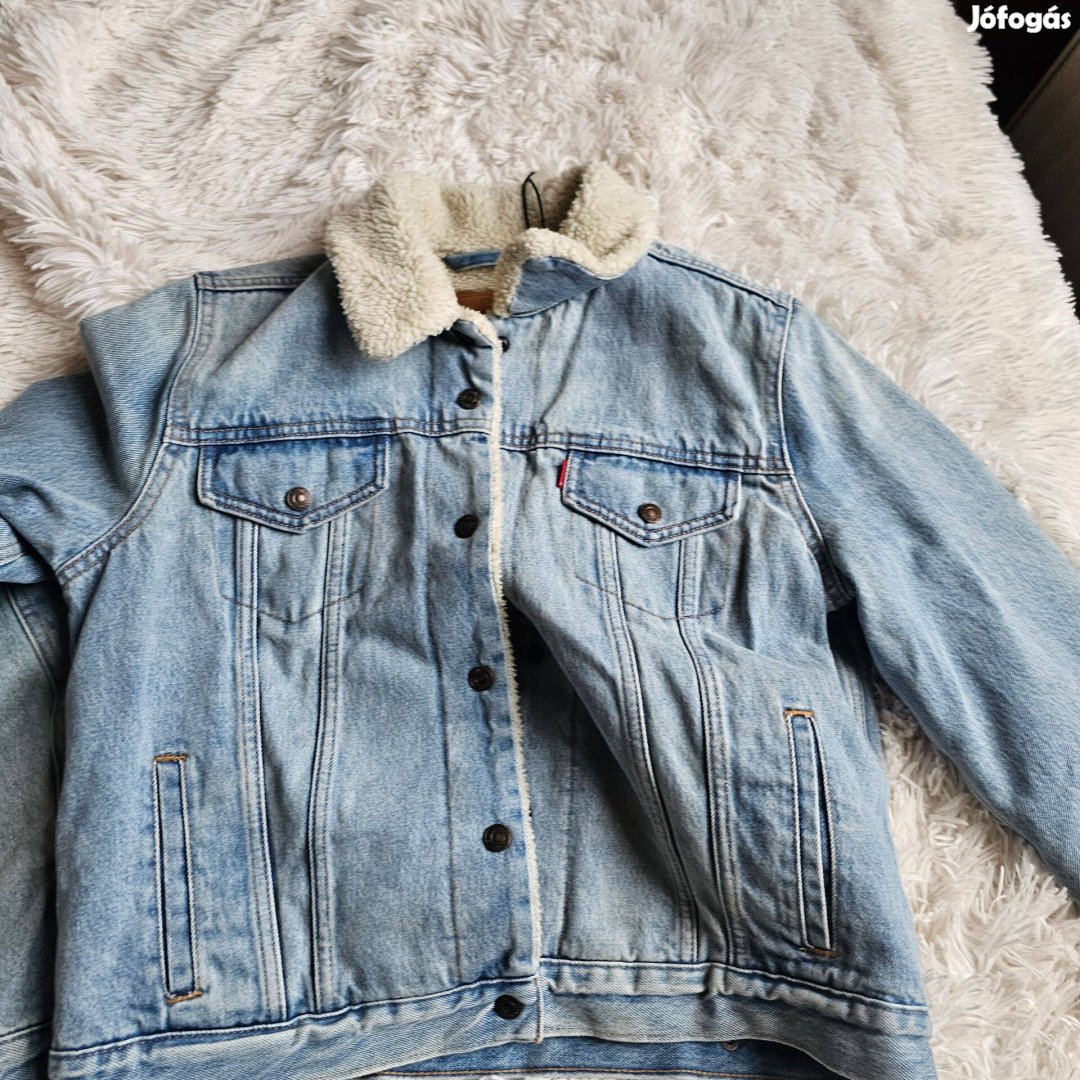 Levis nöi sherpa dzseki új cimkés L-es méret eredeti