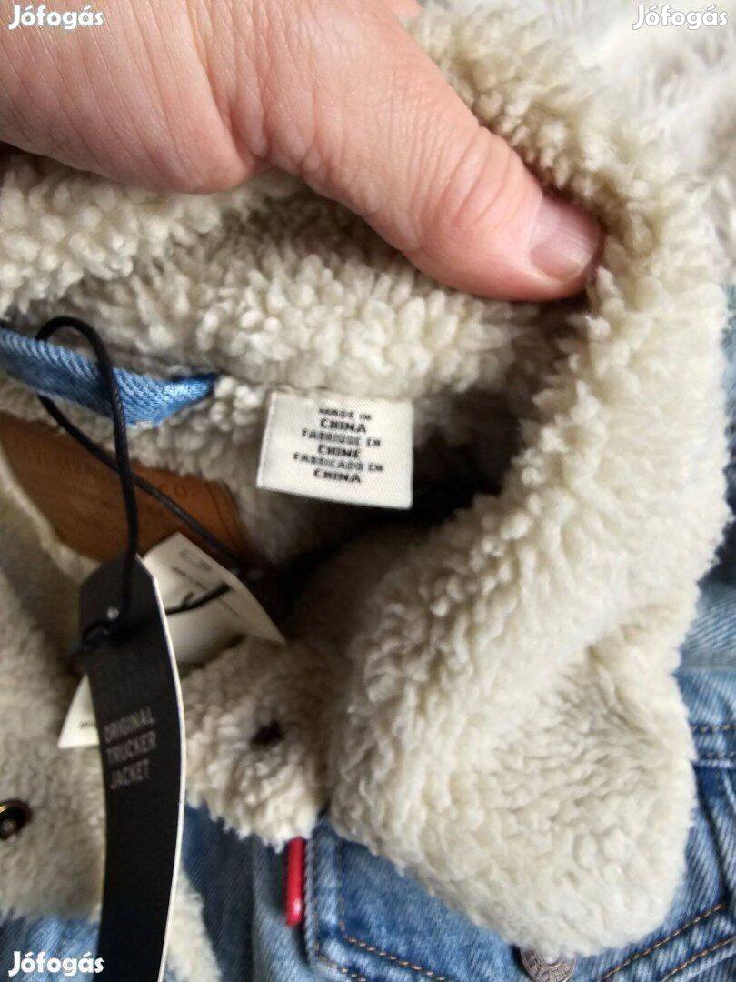 Levis nöi sherpa dzseki új cimkés L-es méret eredeti