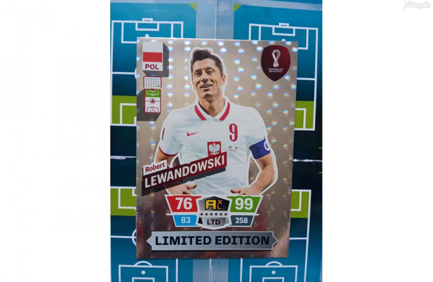 Lewandowski Fifa World Cup 2022 Qatar XXL Limited focis kártya