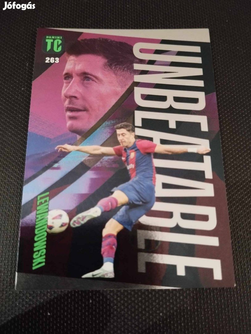 Lewandowski (Barcelona) Top Class 2024 Unbeatable top master kártya