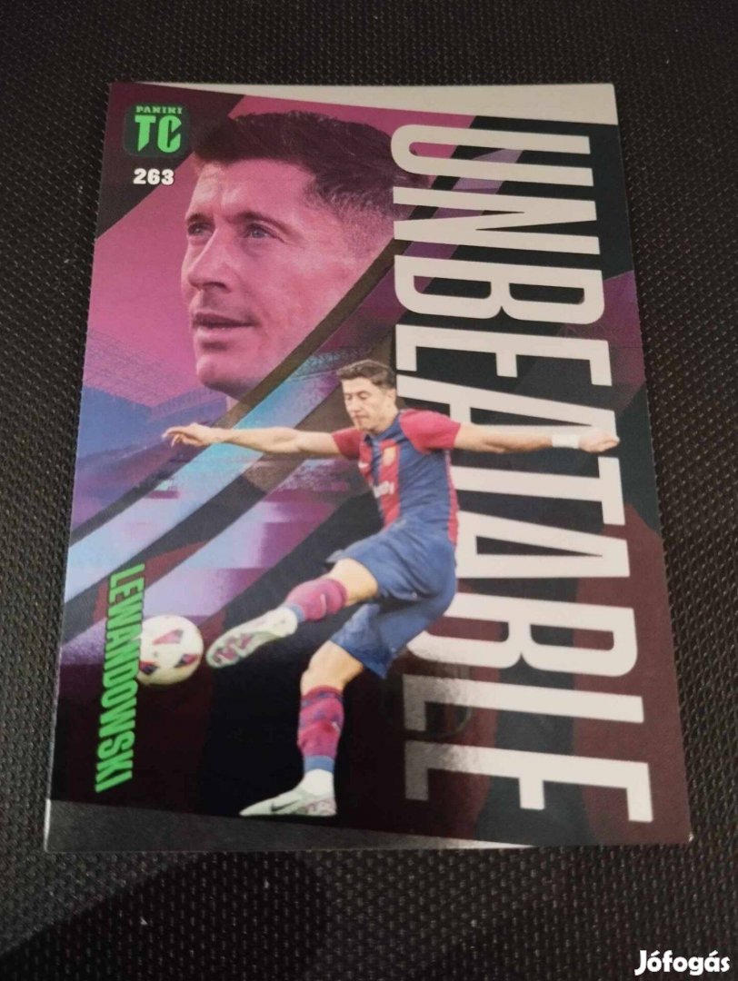 Lewandowski (Barcelona) Top Class 2024 Unbeatable top master kártya