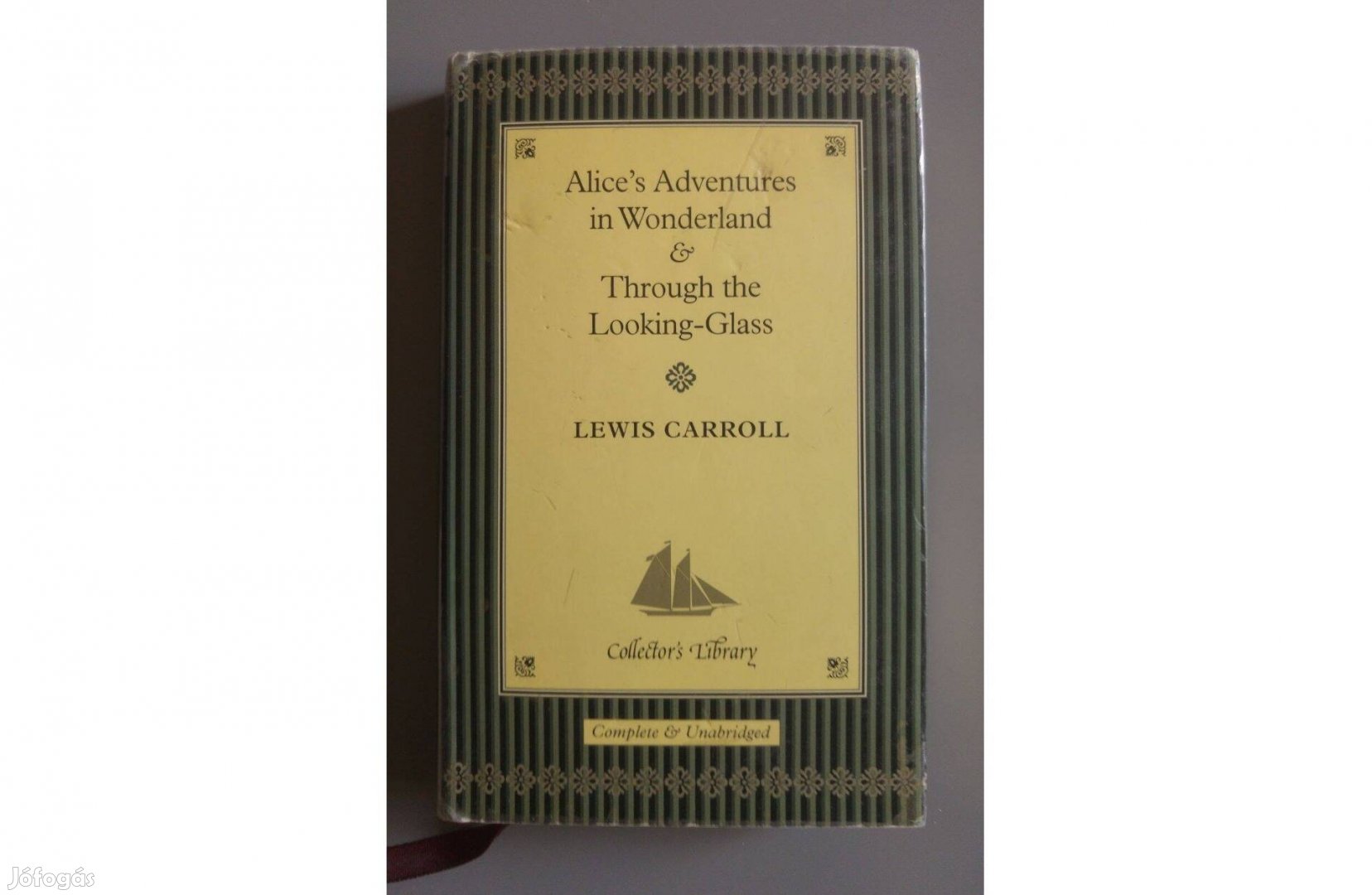 Lewis Carroll - Alice's Adventures in Wonderland / arany élfestés, új