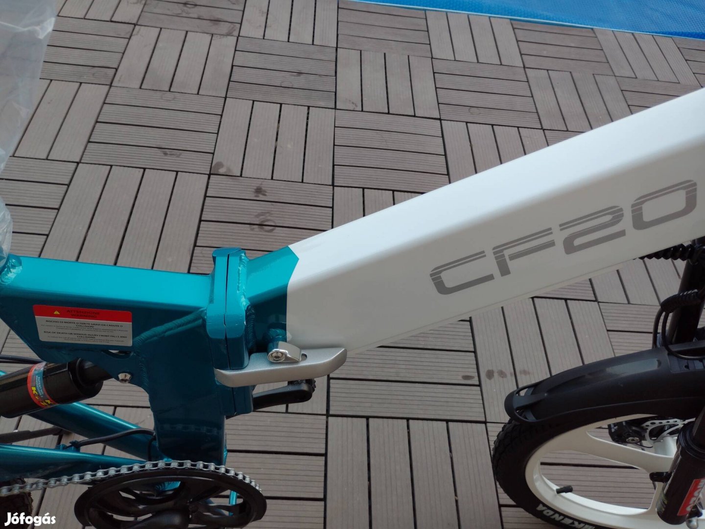 Lexgo CF20  új 0km futott elektromos kerékpár eladó 