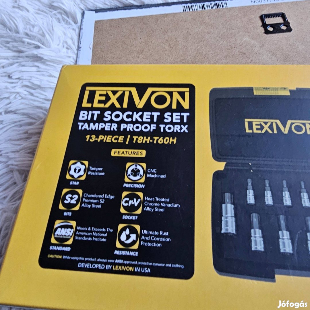 Lexivon 13 darabos bit készlet új adatok a képen