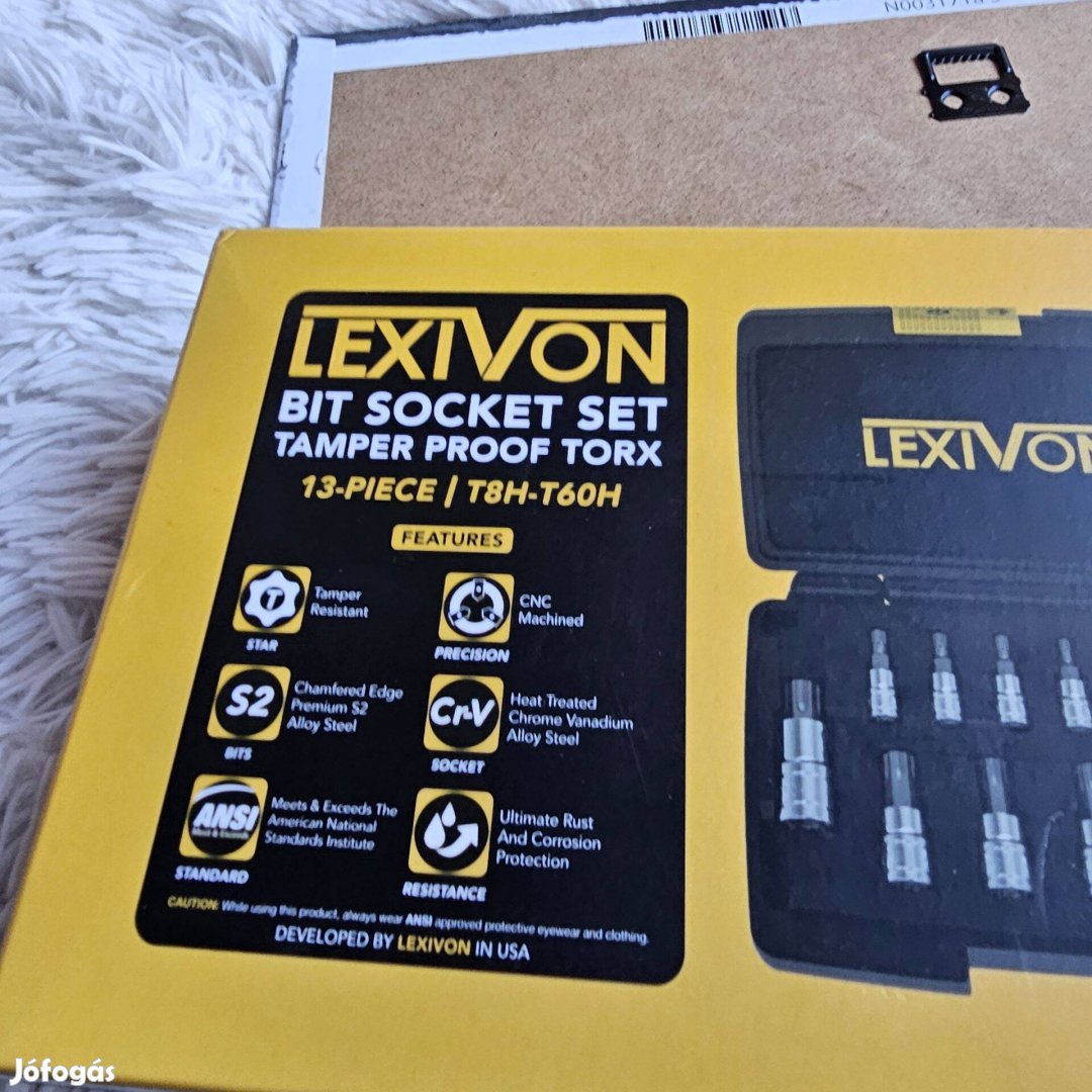 Lexivon 13 darabos bit készlet új adatok a képen