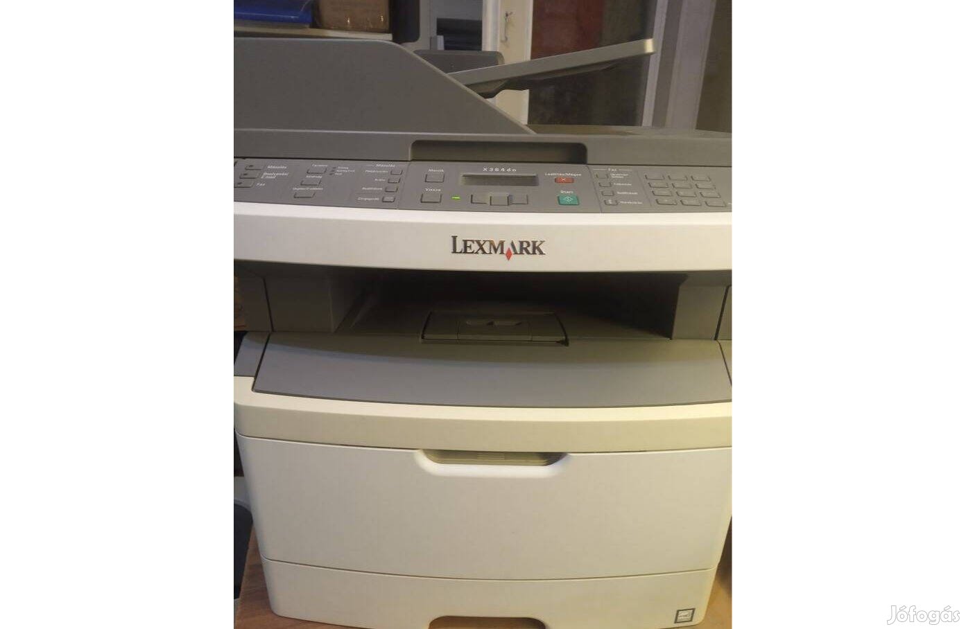 Lexmark X364dn duplexes (Dadf) mono lézer nyomtató - másoló szkenner