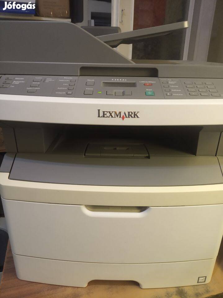 Lexmark X364dn duplexes (Dadf) mono lézer nyomtató - másoló szkenner