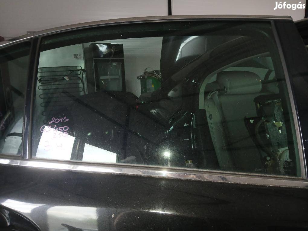 Lexus GS 450/250 2013 jobb hátsó ablak üveg