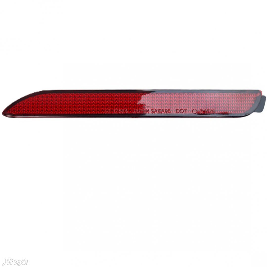 Lexus GX NX RC RX bal hátsó lökhárító fényvisszaverő prizma