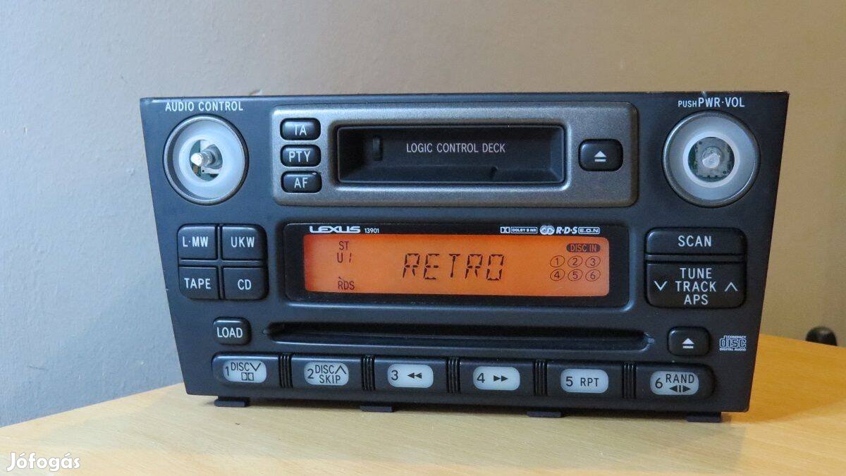 Lexus Is200 gyári cd rádió fejegység
