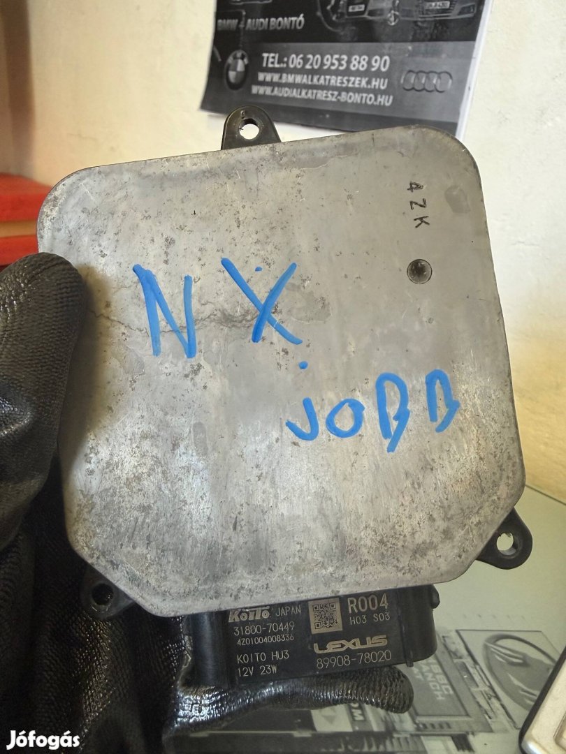 Lexus NX jobb xenon trafó 89908-78020