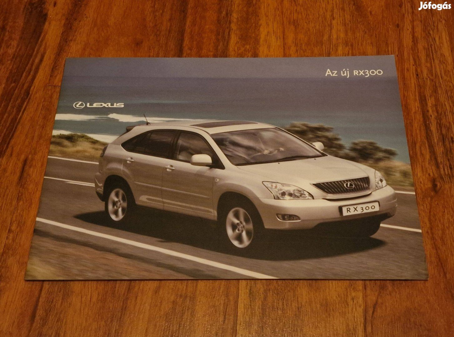 Lexus RX300 Prospektus 2003 Magyar Nyelv