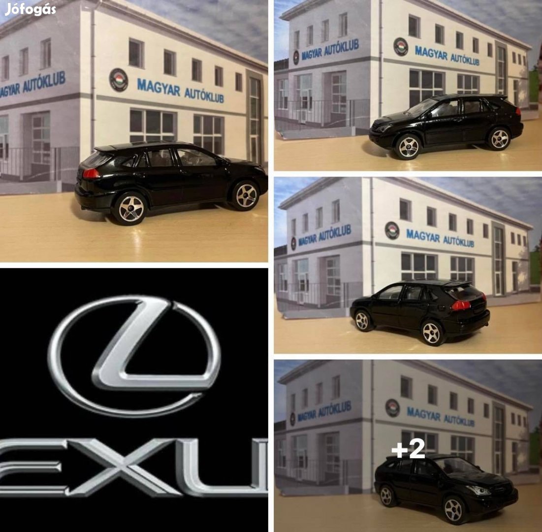 Lexus RX 400h Gyönyörű gyűjteményes Majorette modell nem minden napos