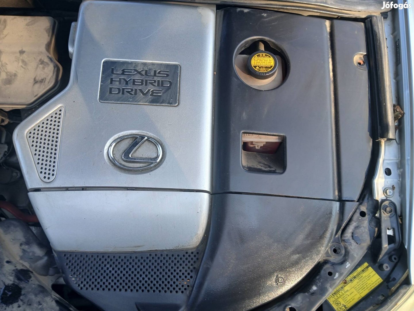 Lexus RX 400h inverter takaró burkolat