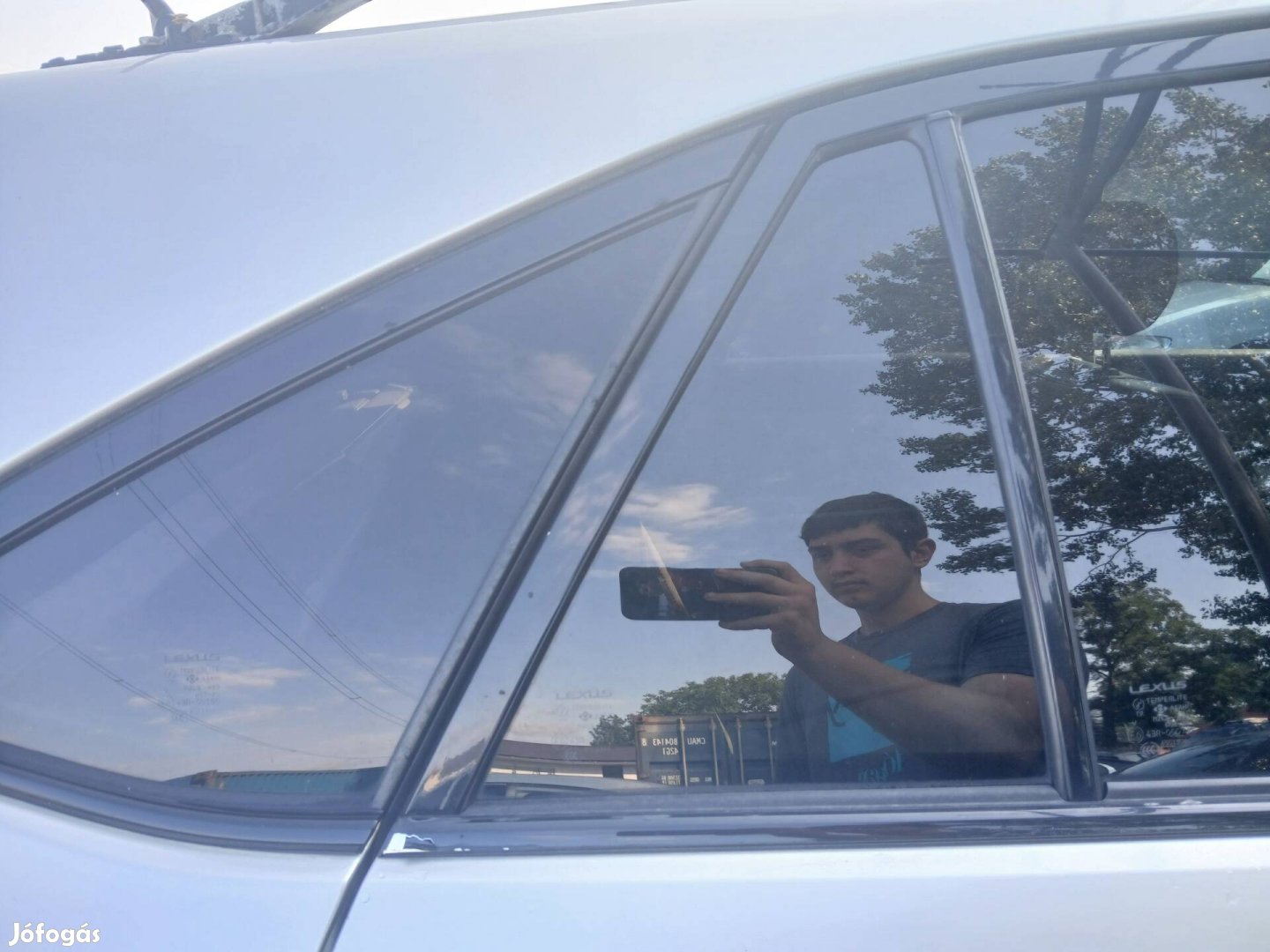 Lexus RX 400h jobb hátsó kis ablak üveg