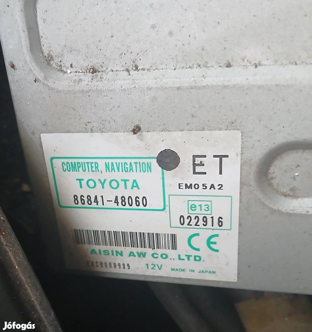 Lexus RX 400h navigáció olvasó 86841-48060