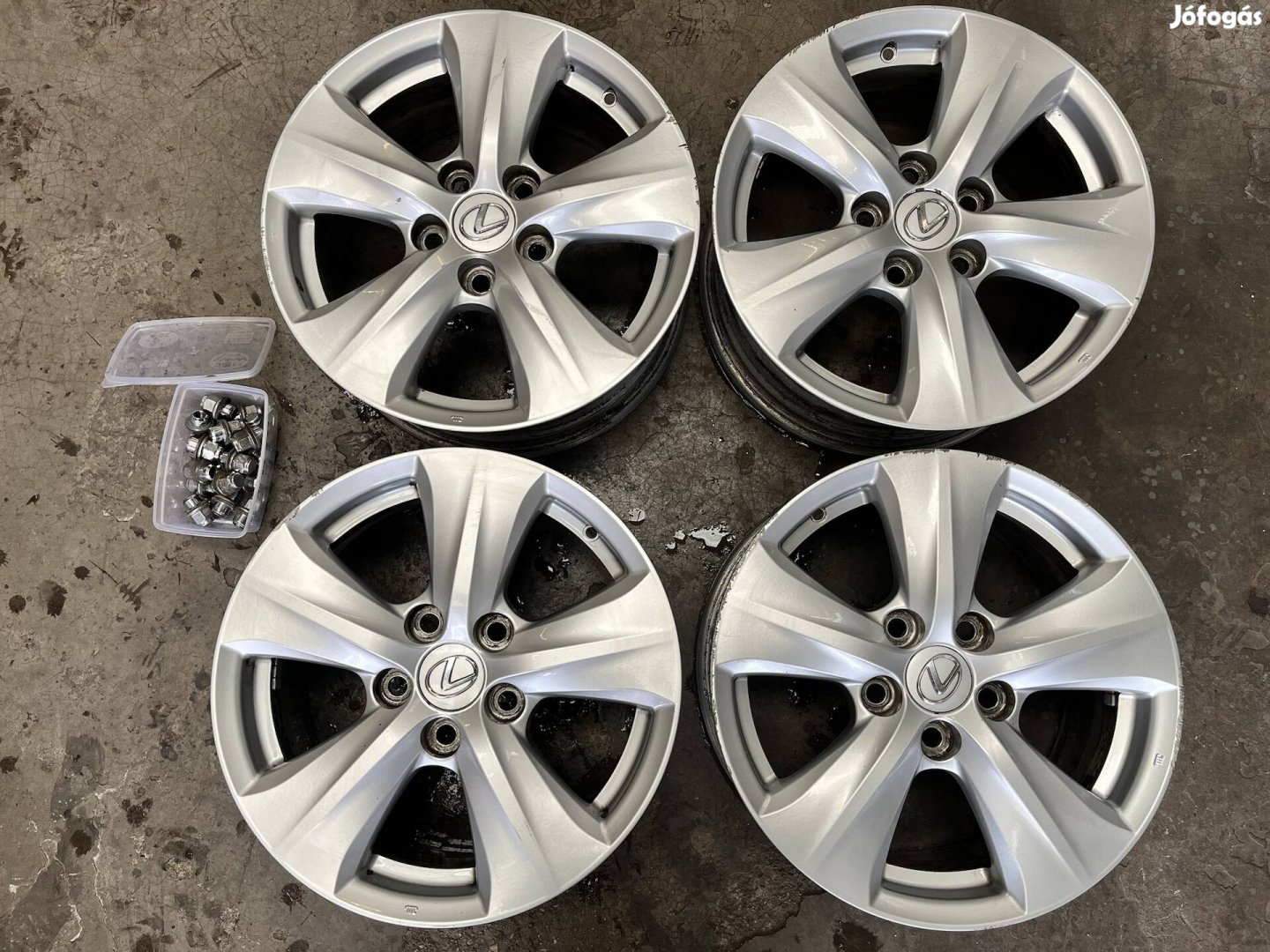 Lexus gyári 16"alufelni 5x114,3 16 alu felni