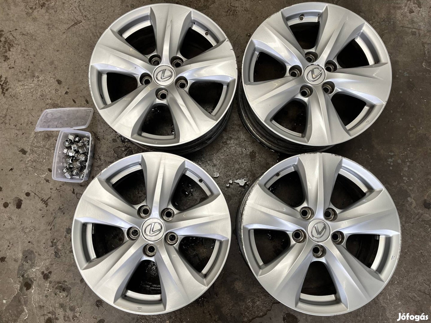 Lexus gyári 16"alufelni 5x114,3 16 alu felni