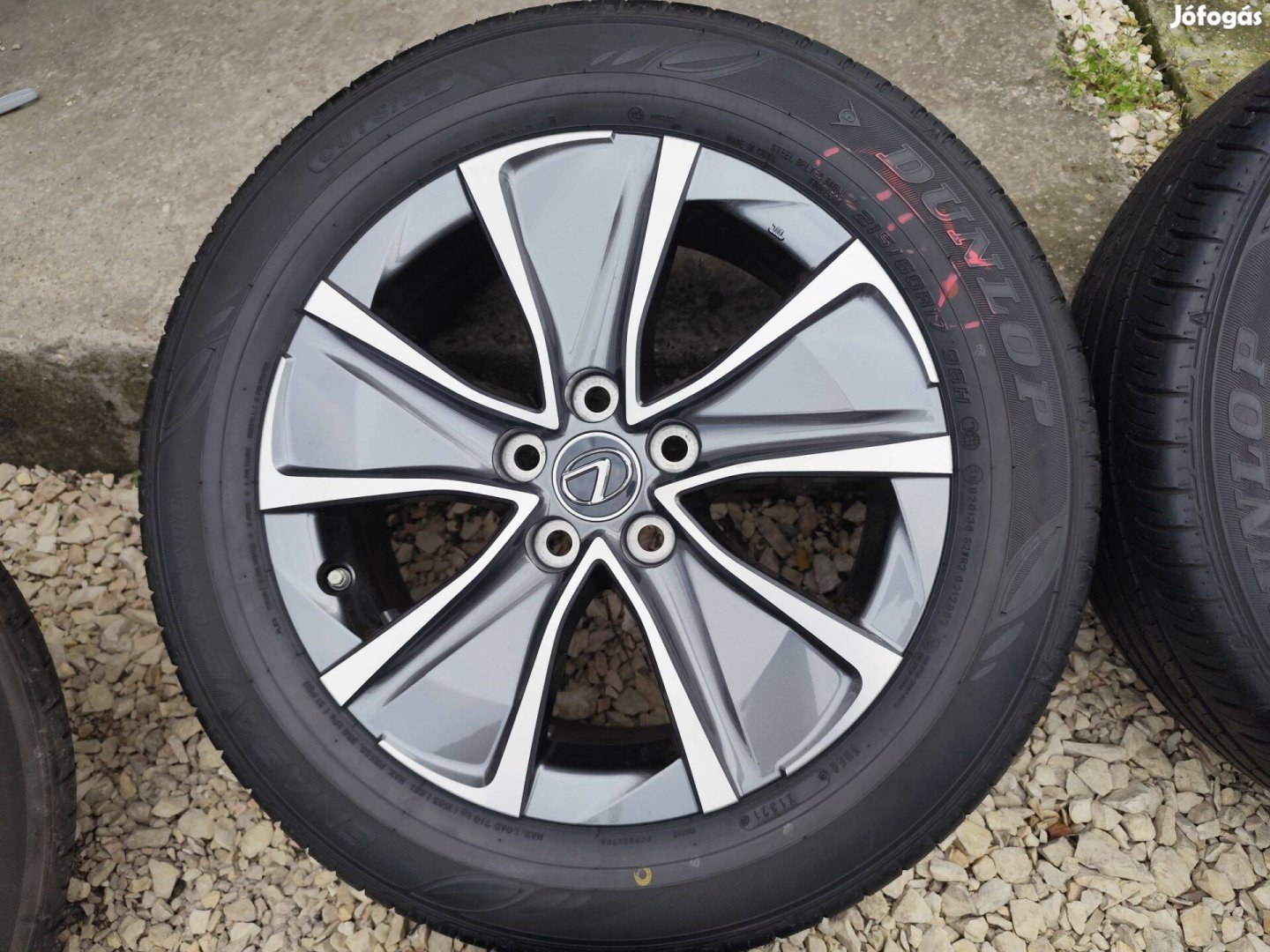 Lexus ux Toyota c-hr chr gyári alufelni 5x114,3 17"