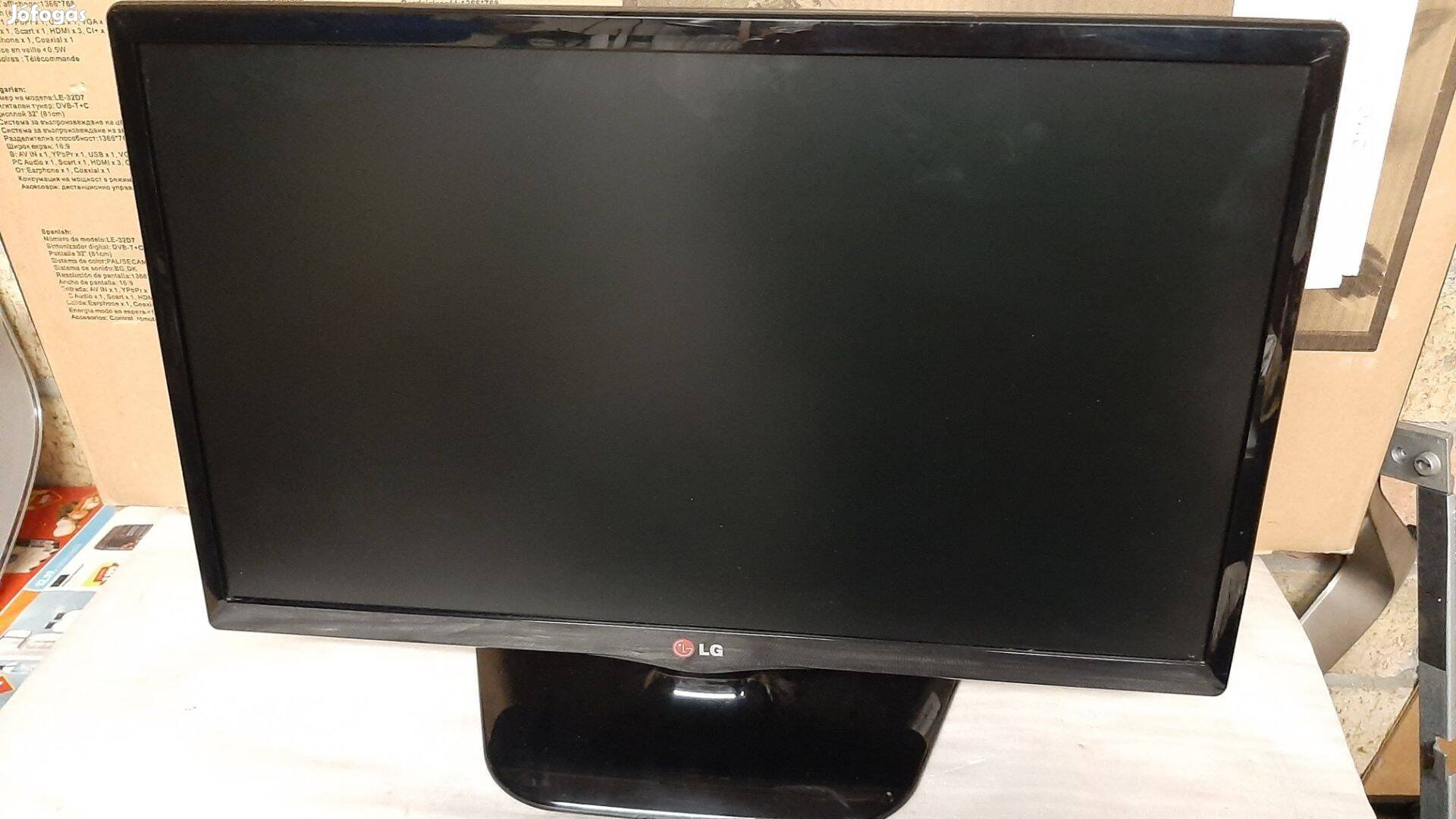 Lg 22MT45d 22" tévé- monitor full-hd. Nem indul