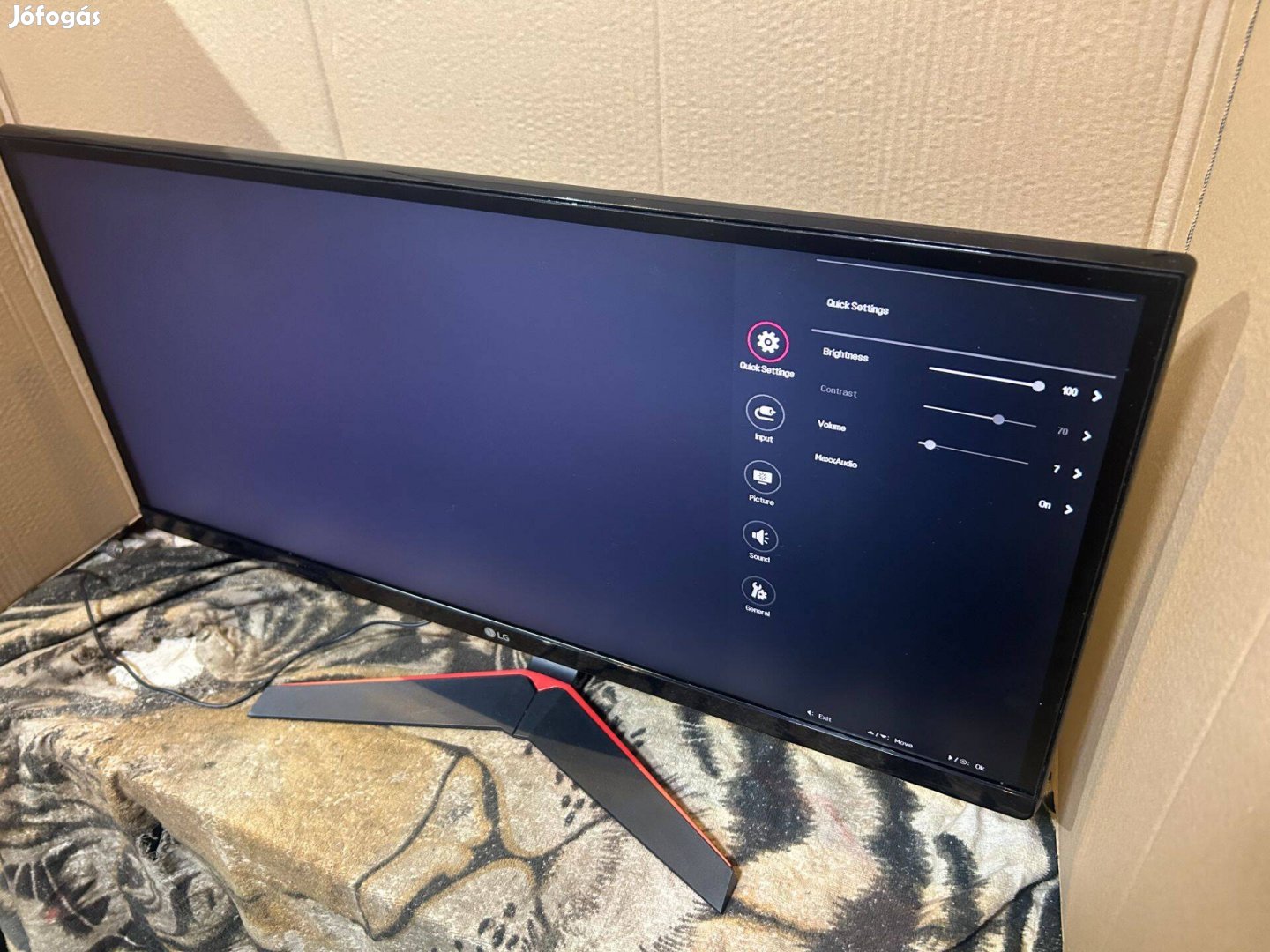 Lg 29" gamer monitor